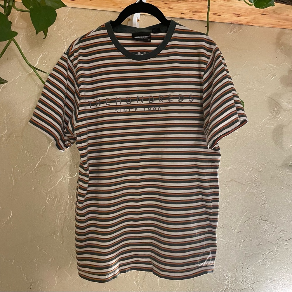 The Hundreds Multicolor Striped Tee